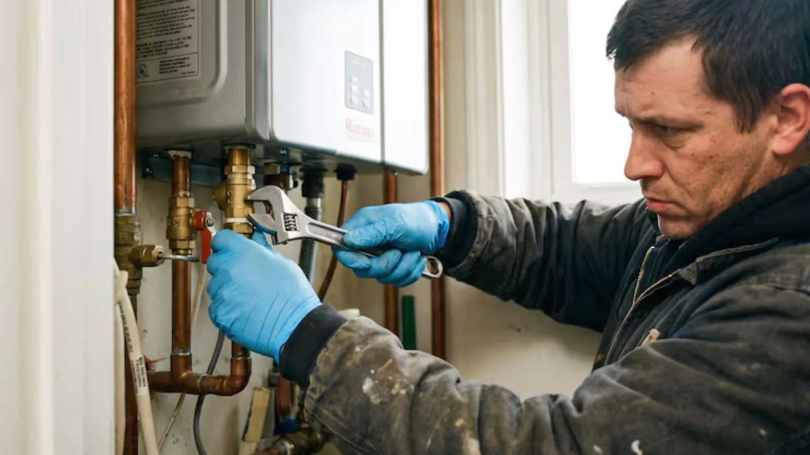 Tankless water heater maintenance